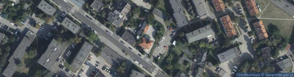 Zdjęcie satelitarne KANCELARIA NOTARIALNA. NOTARIUSZ JOANNA BORKOWSKA NOTARIUSZ MAGD