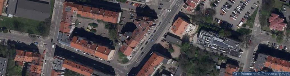 Zdjęcie satelitarne Kancelaria Obsługi Powypadkowej Eurolider Katarzyna Parol Agnieszka Jabłońska Gola