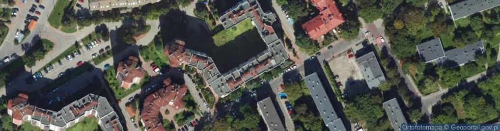 Zdjęcie satelitarne Kancelaria Patentowa Kancelaria Radcy Prawnego Centrum Praw Własności Intelektualnej
