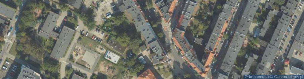 Zdjęcie satelitarne Kancelaria Radcy Prawnego Zielińska Dorota