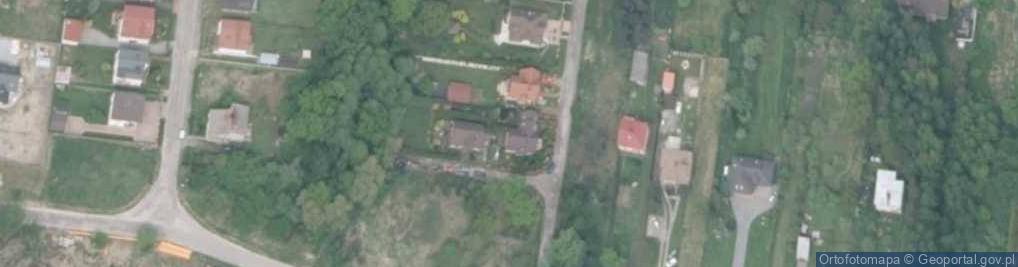Zdjęcie satelitarne Kancelaria Wycen Majątkowych Terra Res 42 480 Poręba Różana 14
