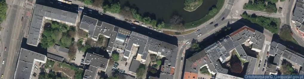 Zdjęcie satelitarne Kanoza A., Wrocław