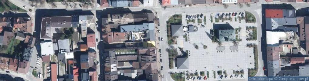 Zdjęcie satelitarne Kantor