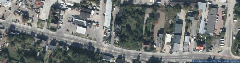 Zdjęcie satelitarne Kapron