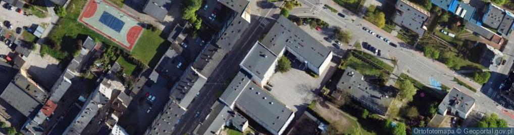 Zdjęcie satelitarne Karate Klub