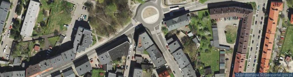 Zdjęcie satelitarne Karczma U Karola