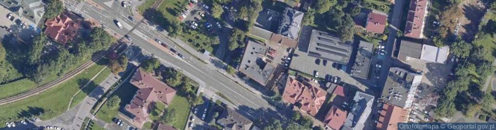 Zdjęcie satelitarne Kardiocentrum