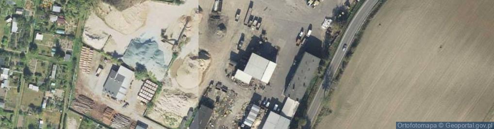 Zdjęcie satelitarne Karol Wyzujak Przedsiębiorstwo Wielobranżowe Cruz