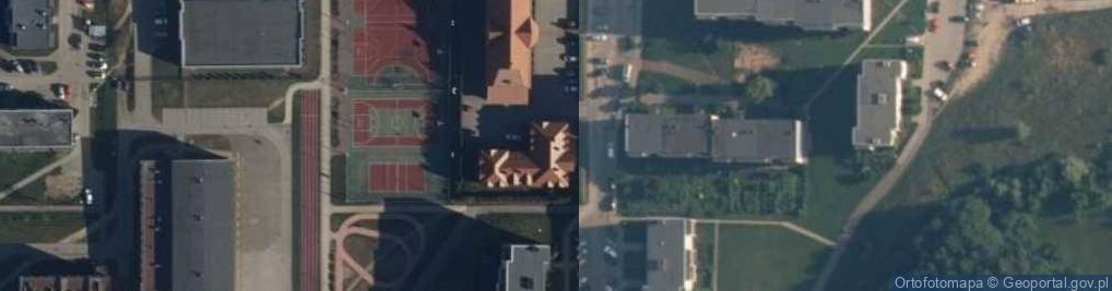 Zdjęcie satelitarne Kartuskie Centrum Caritas