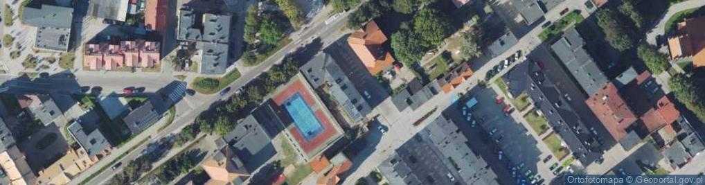 Zdjęcie satelitarne Kaszubski Skład Opału Daniel Świderski