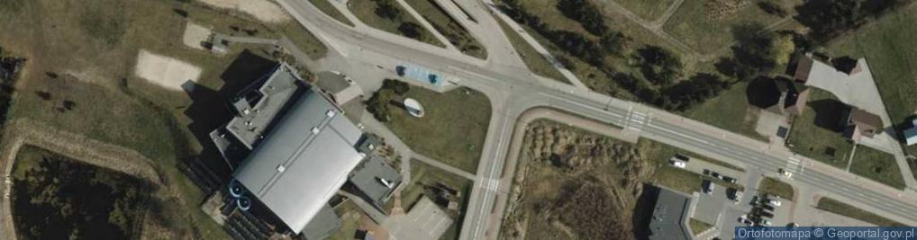Zdjęcie satelitarne Kaszubskie Centrum Sportowo Rekreacyjne
