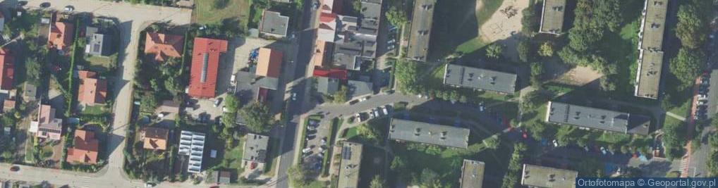 Zdjęcie satelitarne Katarzyna Kaczmarek Przedsiębiorstwo Wielobranżowe Euro-Zbyt