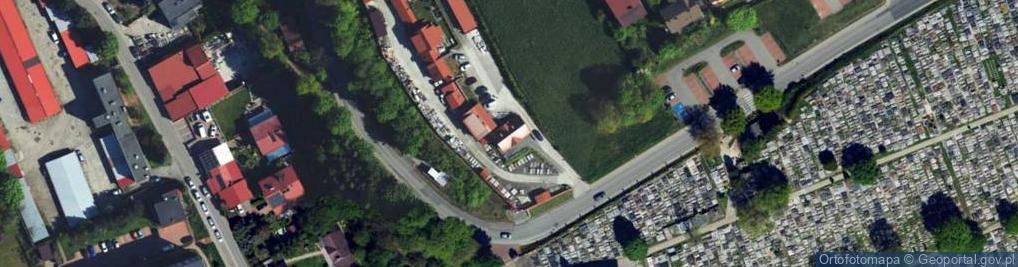 Zdjęcie satelitarne Katarzyna Kozubek-Tomiczek Wspólnik Spółki Cywilnej Przedsiębiorstwo Pogrzebowe Kozubek