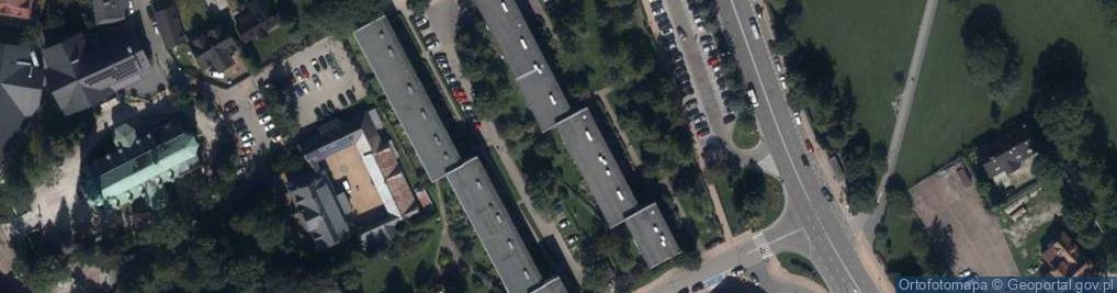 Zdjęcie satelitarne Katarzyna Leśniak - Działalność Gospodarcza