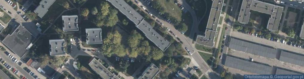 Zdjęcie satelitarne Katarzyna Pawłowska-Heinze Pracownia Projektowa Katarzyny Pawłowskiej