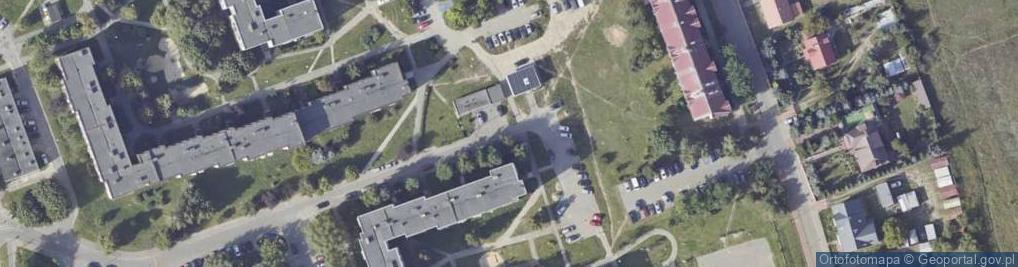Zdjęcie satelitarne Katarzyna Szwajda Przedsiębiorstwo Handlowe Kasia