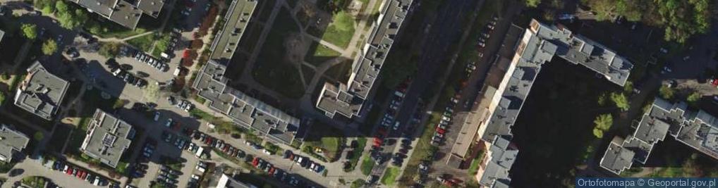 Zdjęcie satelitarne Katarzyna Trzeciak Efekt- Ośrodek Szkoleniowo-Usługowy