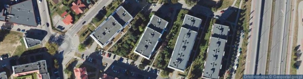 Zdjęcie satelitarne Katarzyna Witkiewicz Dzienna Opieka Nad Dziećmi - Smerfusie