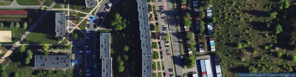 Zdjęcie satelitarne Katarzyna Woszczyńska Biuro Rachunkowe Afk
