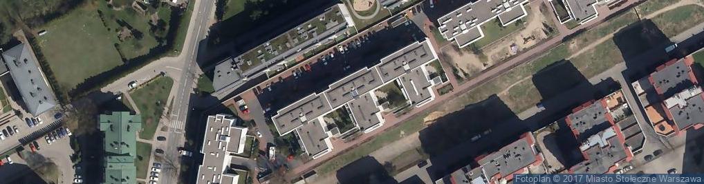 Zdjęcie satelitarne Katarzyna Zieniewska-Pingwara Indywidualna Specjalistyczna Praktyka Lekarska