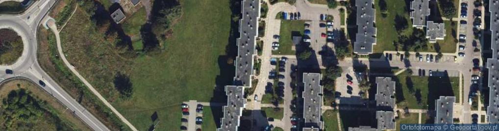 Zdjęcie satelitarne Katex Części i Serwis do Maszyn Budowlanych Katarzyna Socha