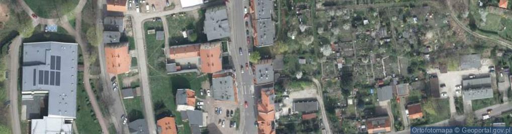 Zdjęcie satelitarne Katis Przedsiębiorstwo Handlowe Elżbieta Zdebska Zenon Zdebski