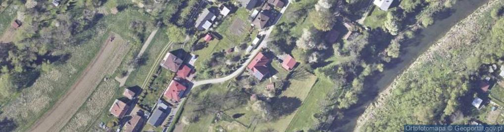 Zdjęcie satelitarne Kątny Sebastian Korseko