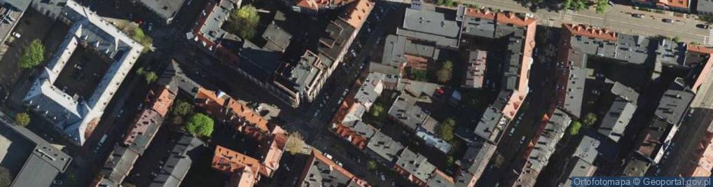 Zdjęcie satelitarne Katowickie Przedsiębiorstwo Węglowe