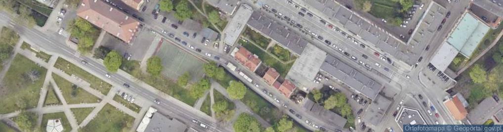 Zdjęcie satelitarne Kawiarnia Internetowa Małpka Nowakowska Ewa