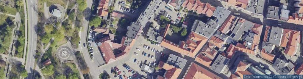 Zdjęcie satelitarne Kawiarnia Miedziak Komarnicki Damian Komarnicka Iwona