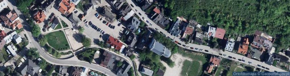 Zdjęcie satelitarne Kazimierski Klub Sportowy Orły w Kazimierzu Dolnym