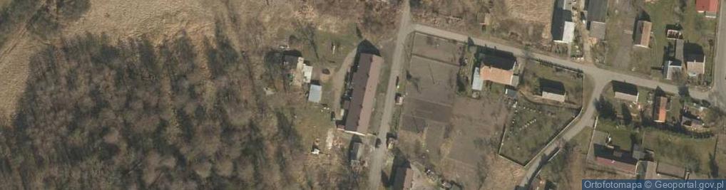 Zdjęcie satelitarne Kazimierz Chowański Zakład Usług Leśnych
