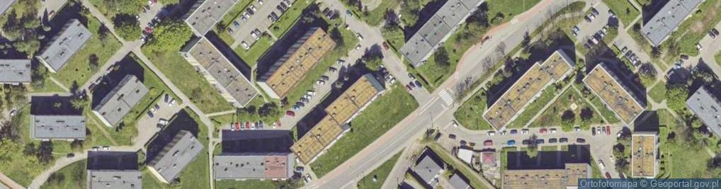 Zdjęcie satelitarne Kazimierz Karp - Działalność Gospodarcza