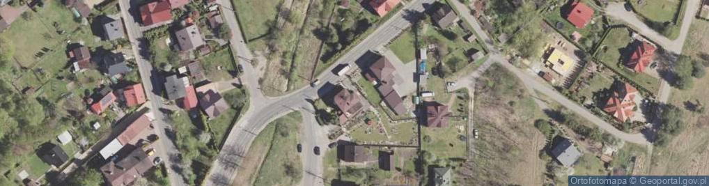 Zdjęcie satelitarne Kazimierz Modnicki - Działalność Gospodarcza