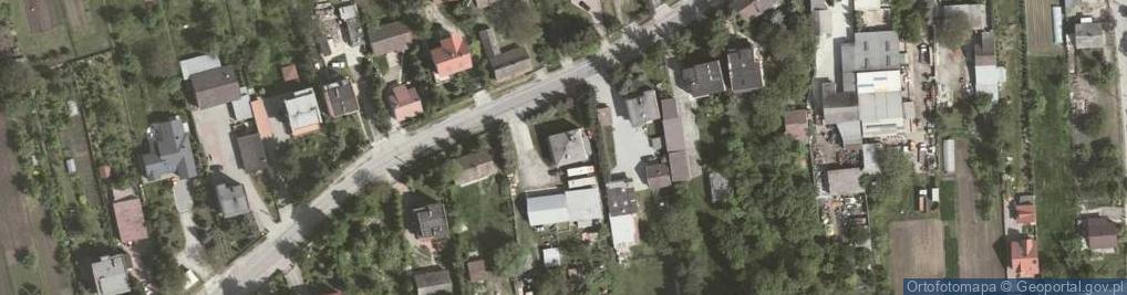 Zdjęcie satelitarne Kazimierz Połętek Usługi Transportowe