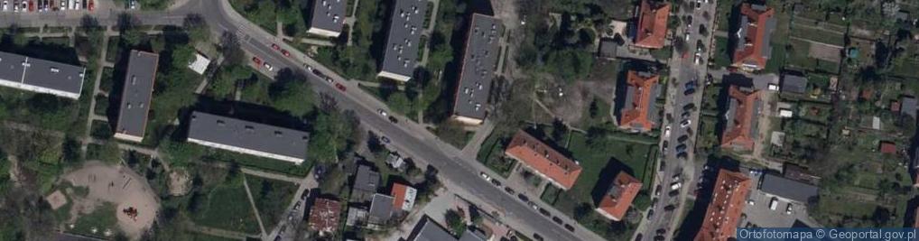 Zdjęcie satelitarne Kazimierz Smolarczyk Hydrotechnika Biuro Projektowo-Wykonawcze Kazimierz Smolarczyk