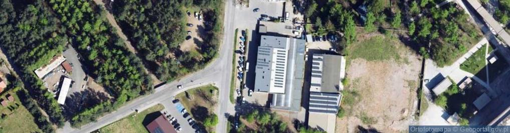 Zdjęcie satelitarne Kazimierz Szczechla Przedsiębiorstwo Produkcyjno-Handlowo-Usługowe Frezmet