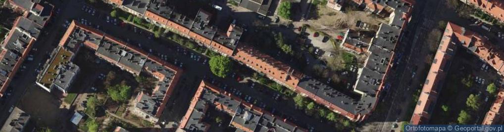 Zdjęcie satelitarne Kiciński M., Wrocław