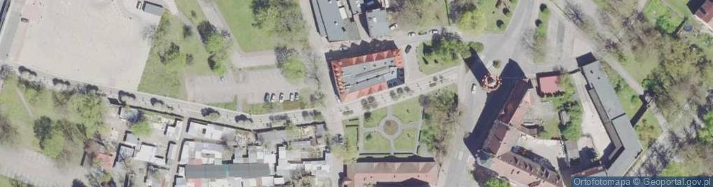 Zdjęcie satelitarne Kiderys Dariusz 1.Kiderys-Optyk 2.Kiderys Optyk RD