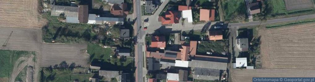 Zdjęcie satelitarne Kiełpiny