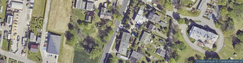 Zdjęcie satelitarne Kieś Bogdan Biuro Polowań Pracownia Preparowania Zwierząt