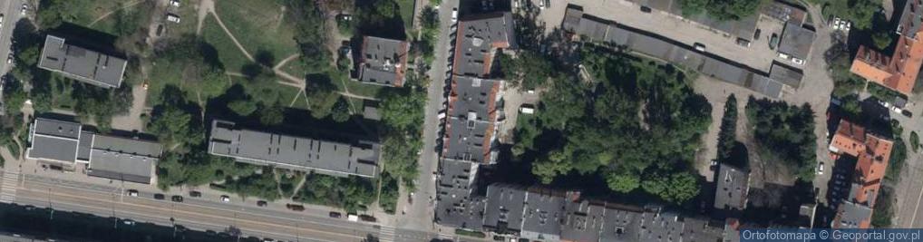 Zdjęcie satelitarne Kieszkowski J., Wrocław
