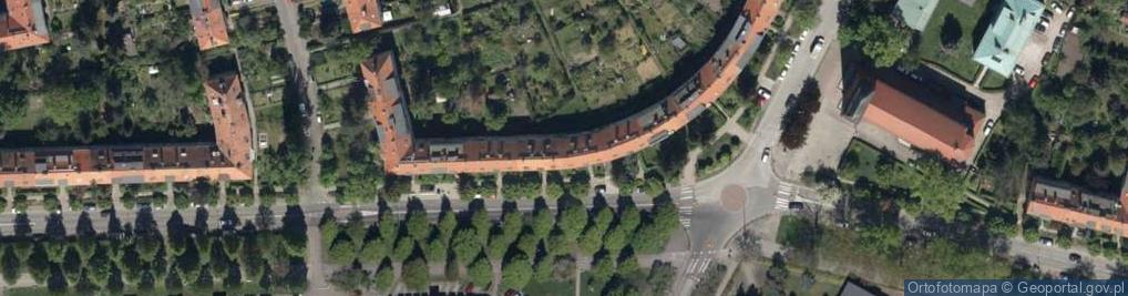 Zdjęcie satelitarne Kimek Usługi Transportowe