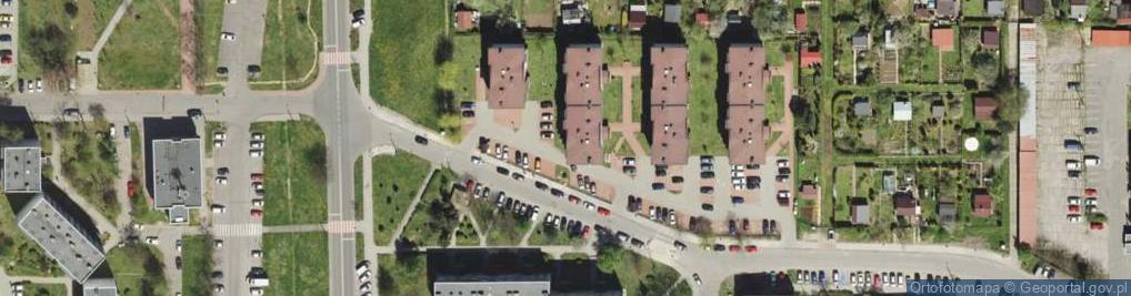 Zdjęcie satelitarne Kinga Duda Praktyka Lekarska