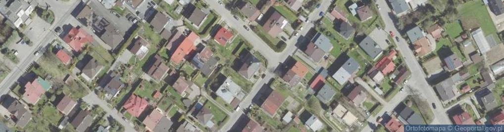 Zdjęcie satelitarne Kinga Handel Artykułami Spożywczymi i Przemysłowymi Bogucki Paweł
