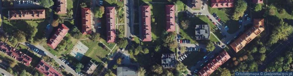 Zdjęcie satelitarne Kiosk Bożena Kubista