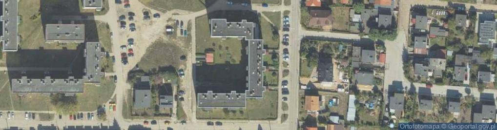 Zdjęcie satelitarne Kiosk Handlowy Gabriela Szadkowska Violetta Grzegorek