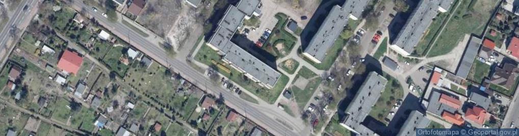 Zdjęcie satelitarne Kiosk Handlowy