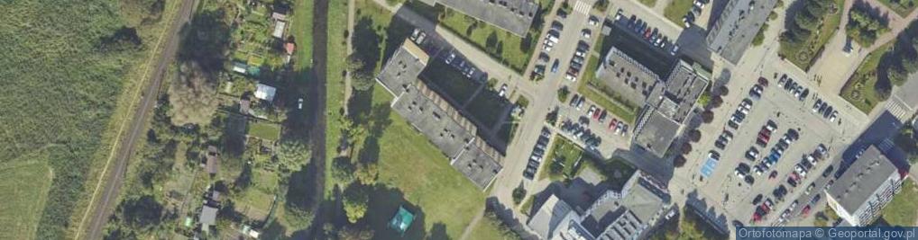 Zdjęcie satelitarne Kiosk Kwiatowy