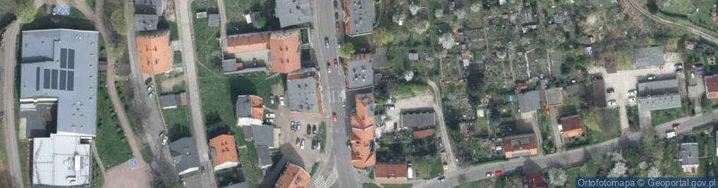 Zdjęcie satelitarne Kiosk Mirosława Rowińska Jan Rowiński